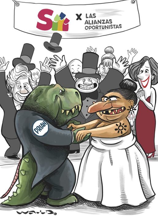 Bodorrio con insana cercanía