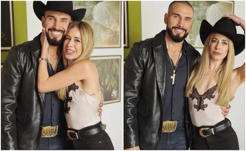 Rafael Amaya con Carmen Aub, quien interpreta a Rutila Casillas, su hija.
Instagram carmenaubfcoficial