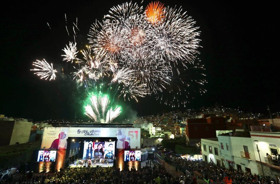 Este domingo 29 de octubre concluyó el Festival Internacional Cervantino con concierto en la Alhóndiga de Granaditas. Foto: EL UNIVERSAL / Berenice Fregoso