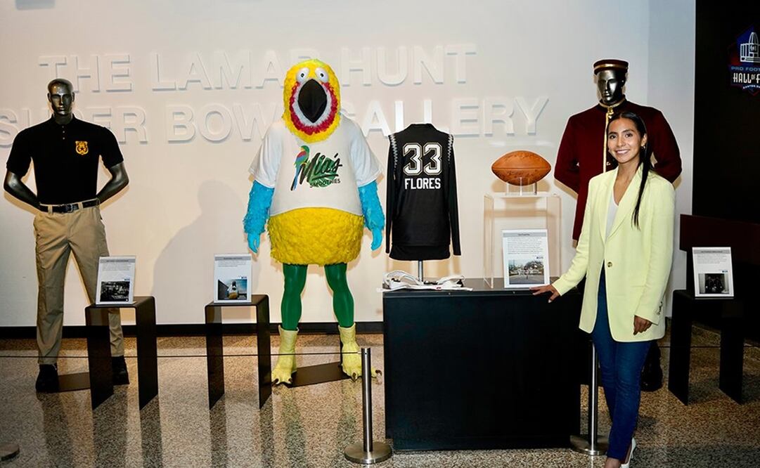 Diana Flores, primera jugadora de flag football con artículos en el Salón de la Fama