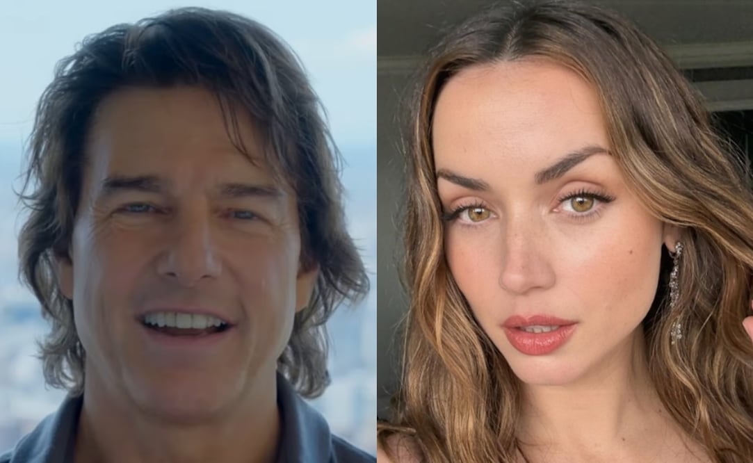 Ana de Armas y Tom Cruise desataron rumores de romance en mayo de 2025, cuando fueron captados durante un paseo en helicóptero. Foto: Instagram oficial.