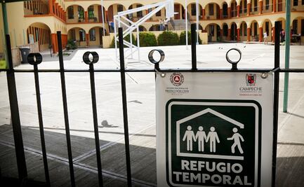 Revisan 583 refugios en Campeche por temporada de lluvias y ciclones 