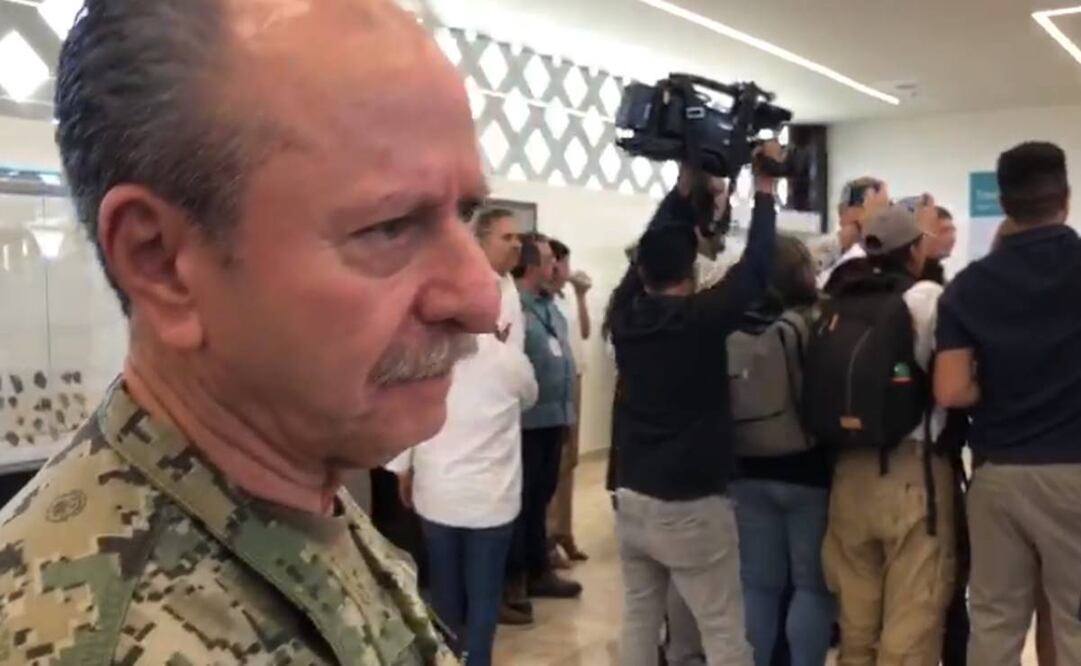 “Estamos viendo la fecha”, respondió antes de retirarse y abordar el recorrido inaugural del Tramo 5 Norte del Tren Maya. Foto: captura de pantalla