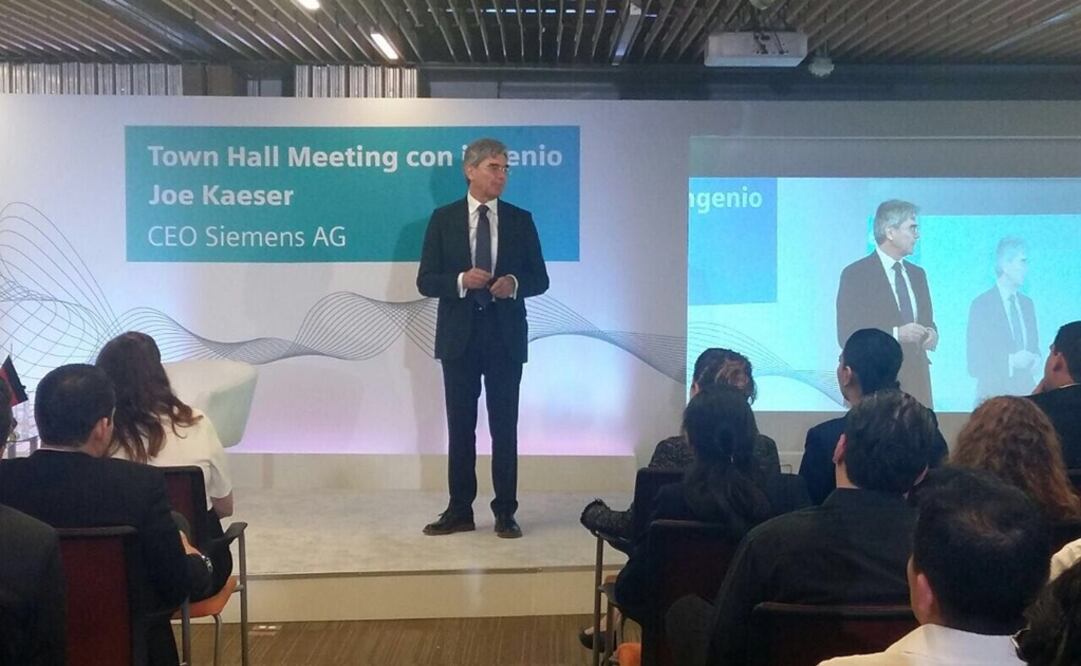 Joe Kaeser, presidente y CEO de Siemens AG, formará parte de la delegación que acompañará a la canciller alemana. /Especial