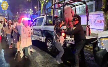 Lluvias causan anegaciones en CDMX; afectan vialidades al sur de la ciudad