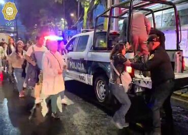 Lluvias causan anegaciones en CDMX; afectan vialidades al sur de la ciudad