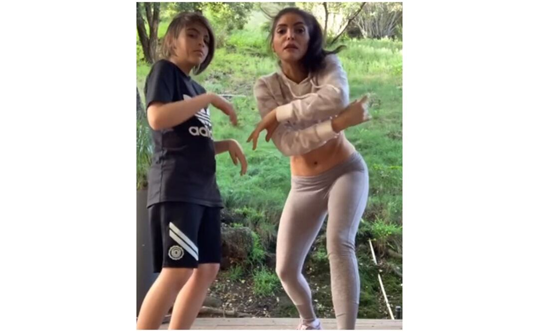 Ana Bárbara y su hijo. Foto: Captura de pantalla 