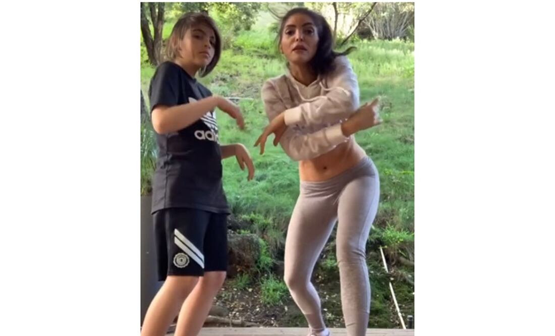 Ana Bárbara y su hijo. Foto: Captura de pantalla