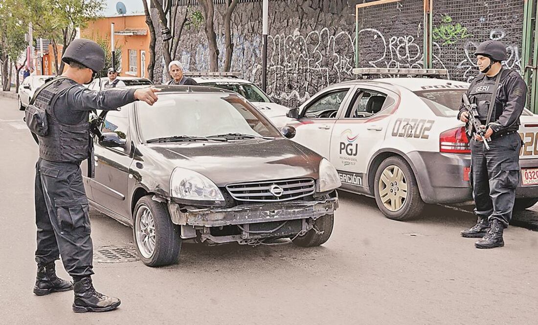 Robo de autos en la CDMX. Foto: Archivo EL UNIVERSAL