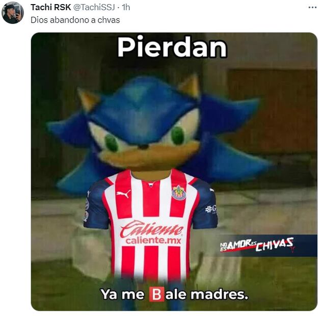 Chivas es protagonista de grandes memes luego de perder ante Monterrey