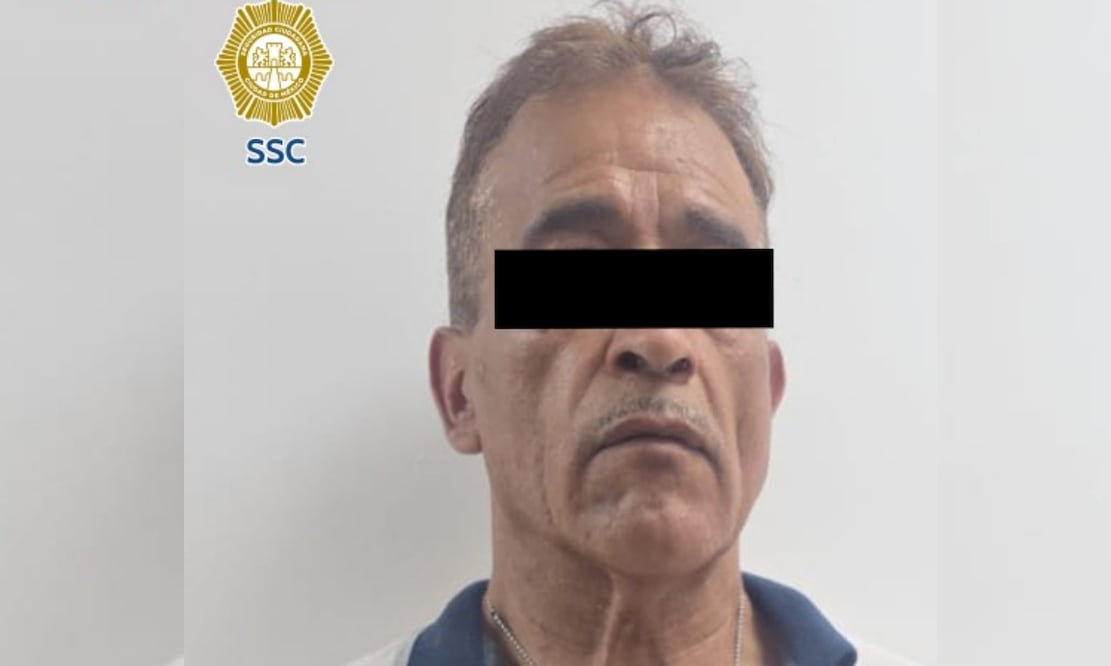 Sujeto detenido tras una agresión a dos personas en alcaldía Cuauhtémoc. Foto: Cortesía.