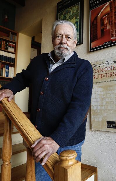 Entrevista con el ensayista catedrático y escritor Gonzalo Celorio. Foto: Berenice Fregoso/EL UNIVERSAL.
