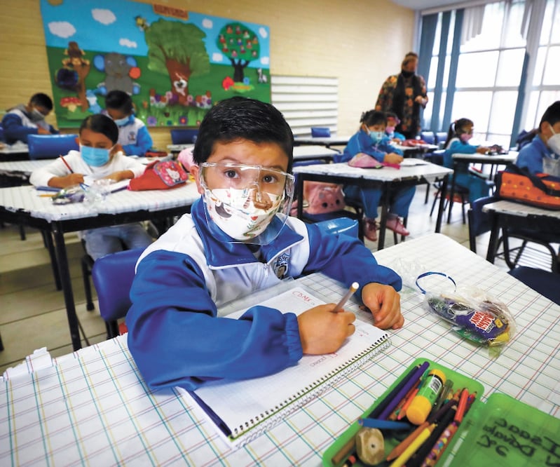 La SEP busca establecer que sólo se brindarán clases presenciales en aquellos estados en semáforo verde. Foto: ARCHIVO EL UNIVERSAL