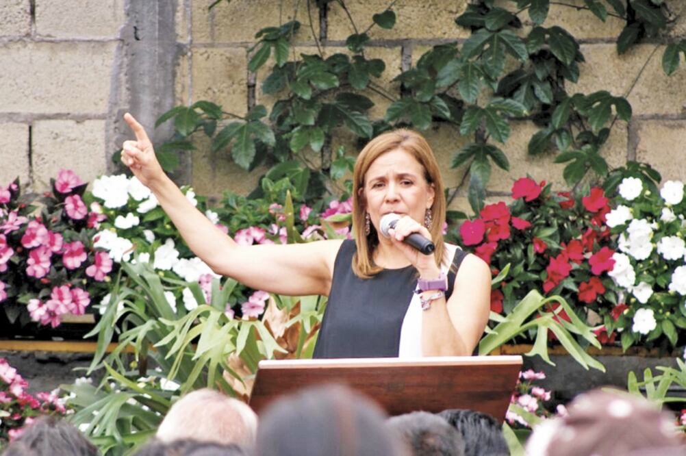 Margarita Zavala, aspirante a la candidatura presidencial del PAN, dijo que la gente está cansada de la manipulación, el doble lenguaje y la impunidad (ARCHIVO EL UNIVERSAL)