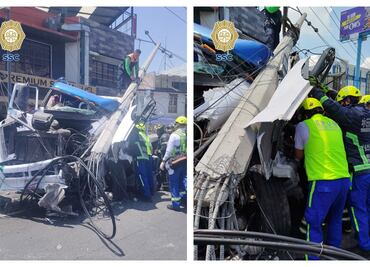 Chofer de camión que chocó contra poste en la GAM sigue hospitalizado; se analiza acusarlo de lesiones