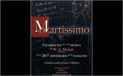 Festejan el nacimiento de Mozart con música