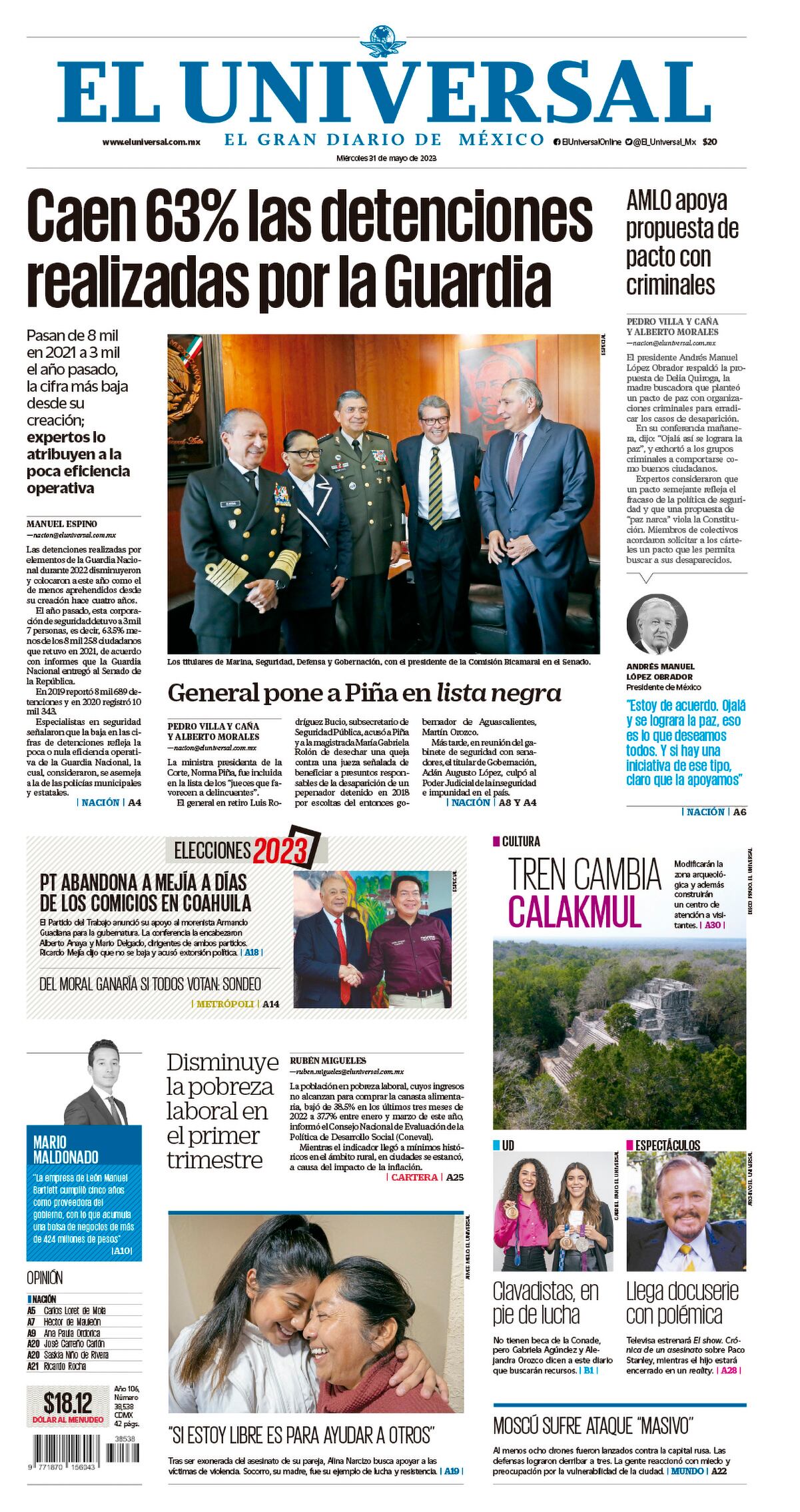 Portada impresa