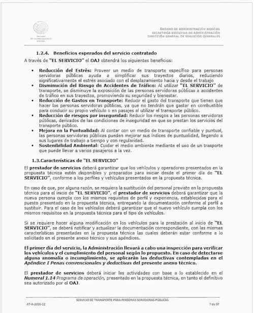 Licitación OAJ/SEA/DGRM/ITP/003/2026