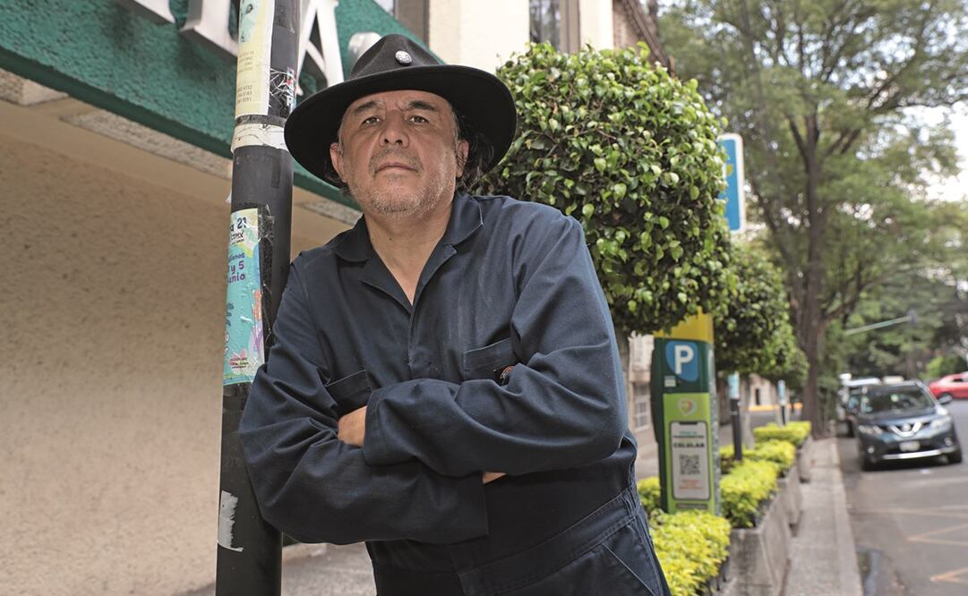 Guillermo Fadanelli. Foto: Juan Boites/ EL UNIVERSAL.