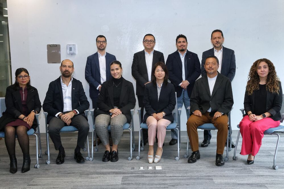 Equipo directivo de OMRON HEALTHCARE global, México y Latinoamérica Foto: Fernanda Rojas/El Universal
