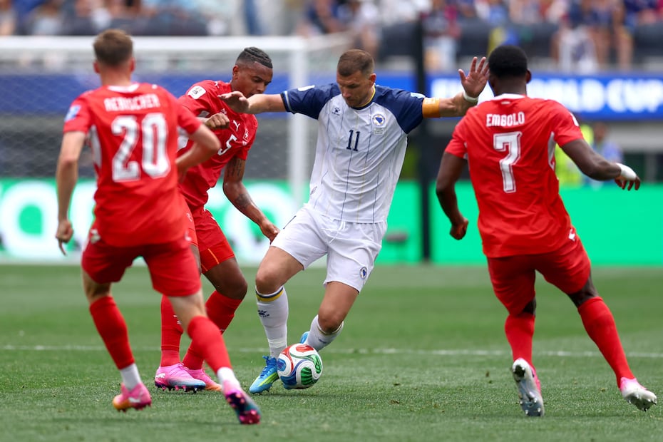 Suiza y Bosnia-Herzegovina en la Fase de Grupos del Mundial de 2026 - Foto: AFP