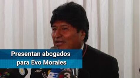 Evo Morales presenta a sus defensores por lo cargos que se le imputan