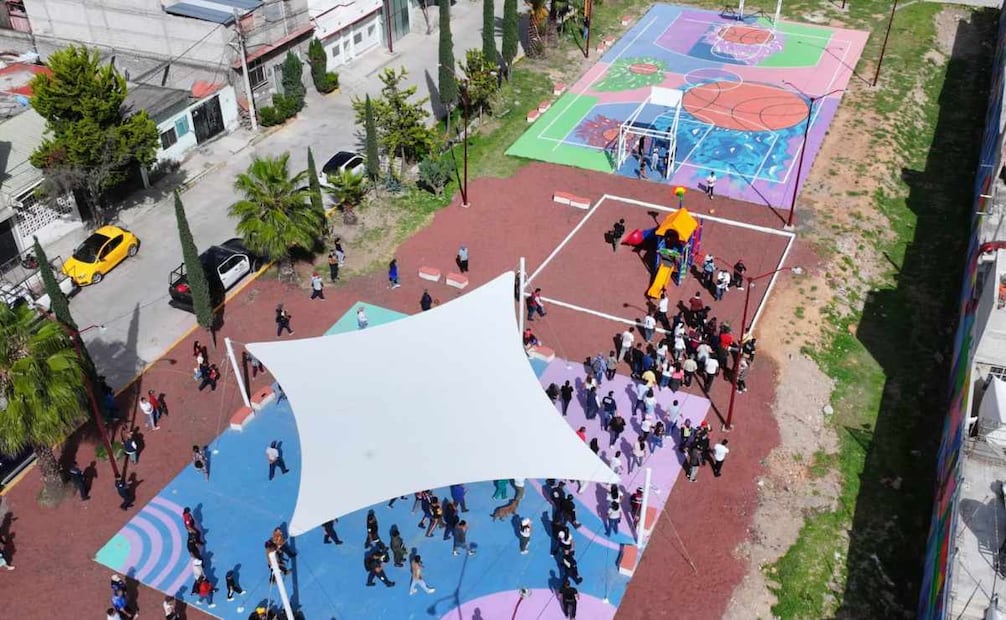 Ecatepec transforma basurero en Alameda México Nuevo; retiran más de mil 600 toneladas de basura.
Foto: Especial.