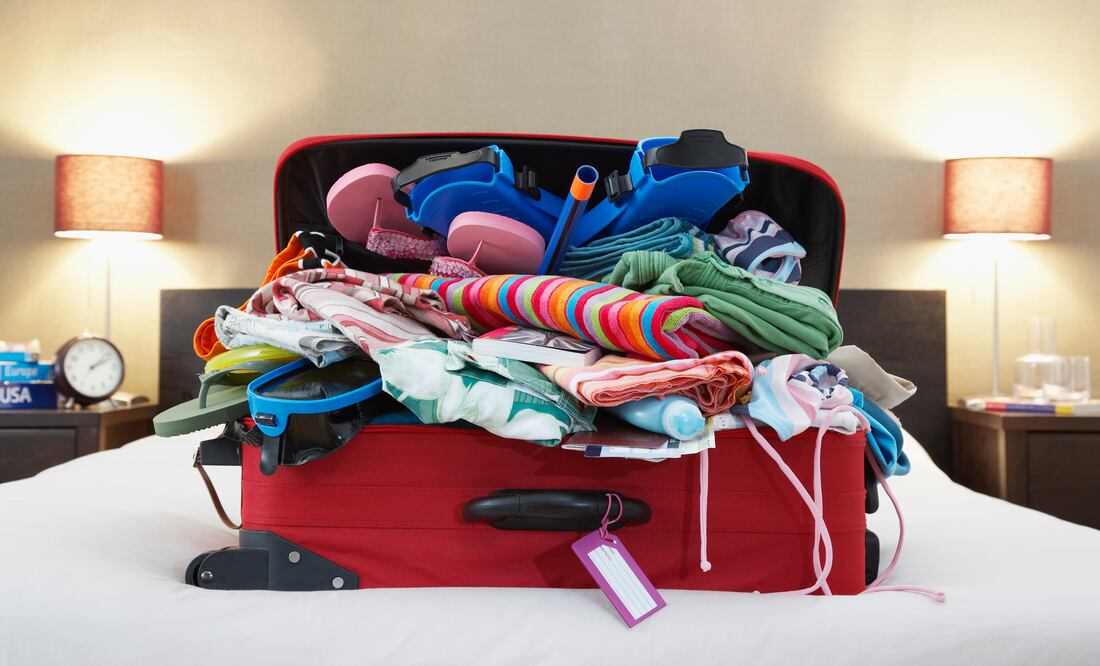 No lleves cosas que sabes que no usarás. (Foto: iStock)