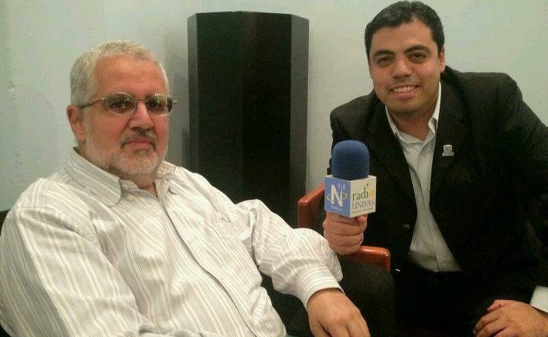 A la izquierda, Luis Pérez Santoja. Foto: Especial