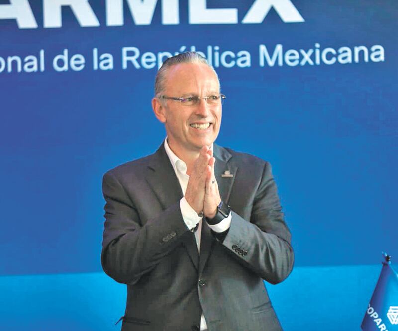 En la foto: JOSÉ MEDINA MORA, Presidente electo de la Confederación Patronal de la República Mexicana (Coparmex). ARCHIVO EL UNIVERSAL