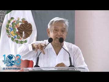 AMLO anuncia que recordará a corruptos y delincuentes con placas en obras