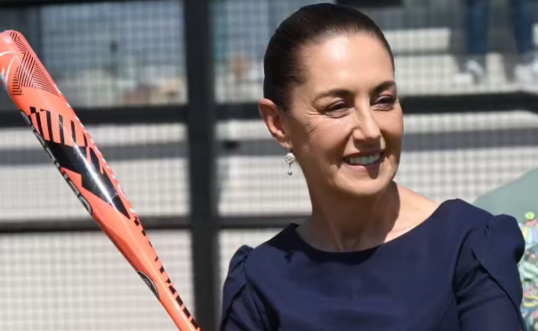 La presidenta de México, Claudia Sheinbaum, en la invitación a la Clase Nacional de Beisbol y Softbol. Foto: Captura de pantalla X @Claudiashein