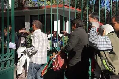 Así fue la apertura de Los Pinos