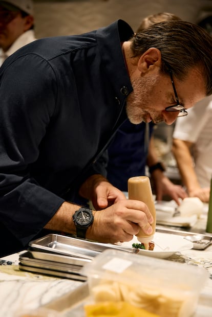 Andreas Caminada durante el evento. Foto: Cortesía Hublot