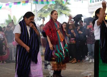 Comunidad purépecha nombra "Nana Claudia" a Sheinbaum en Michoacán