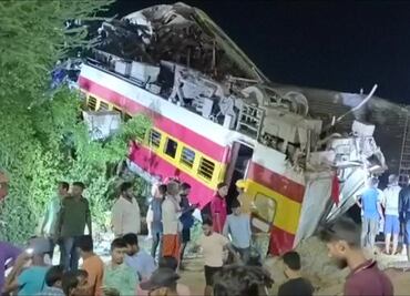 El papa Francisco expresa su "profunda tristeza" por la tragedia ferroviaria en India