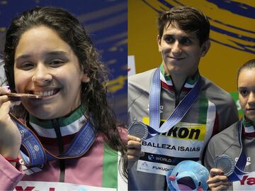 Aranza Vázquez, Diego Balleza y Viviana del Ángel entregan las primeras medallas a México en el Campeonato Mundial de Fukuoka