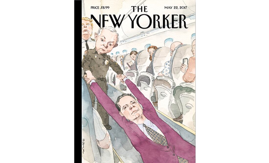 "Ejected". Foto: Tomada de Twitter @NewYorker