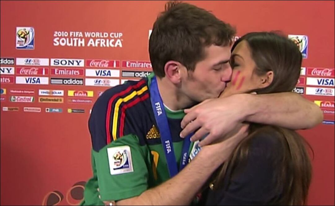 Iker Casillas junto a Cristiano Ronaldo cuando eran parte del Real Madrid. Foto: Reuters