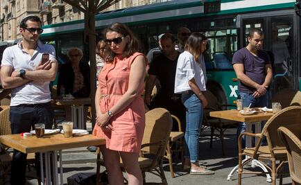 Resuenan sirenas antiaéreas para recordar el Holocausto