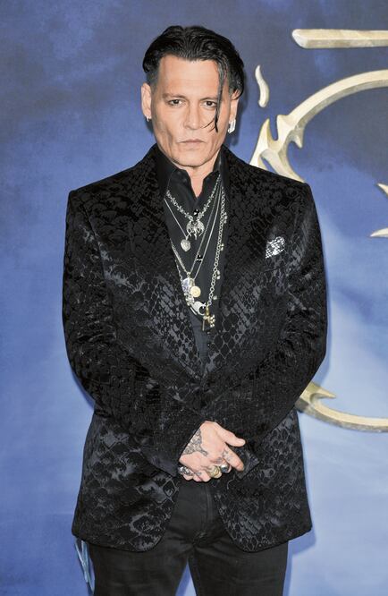 Johnny Depp compartirá créditos con Robert Pattinson y Harry Melling. CLASOS Y ARCHIVO EL UNIVERSAL