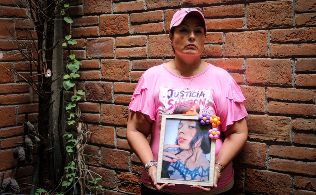 Karla Ontiveros, quien padece cáncer busca justicia por su hija Sharon Valerie, asesinada el 1 de junio de 2026, en Ixtapaluca, Edomex. Foto: Brenda Martinez/ EL UNIVERSAL