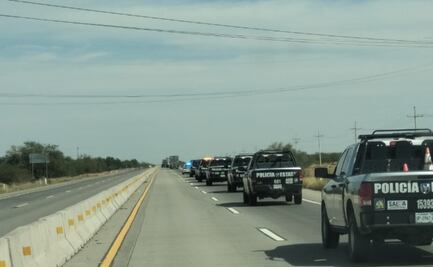 FOTOS. Despliegan fuerte operativo de seguridad en Altar, Sonora, tras balaceras y convoys de hombres armados