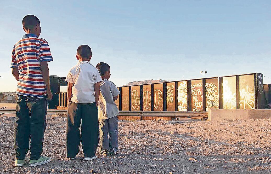 Niños migrantes. Foto: Archivo