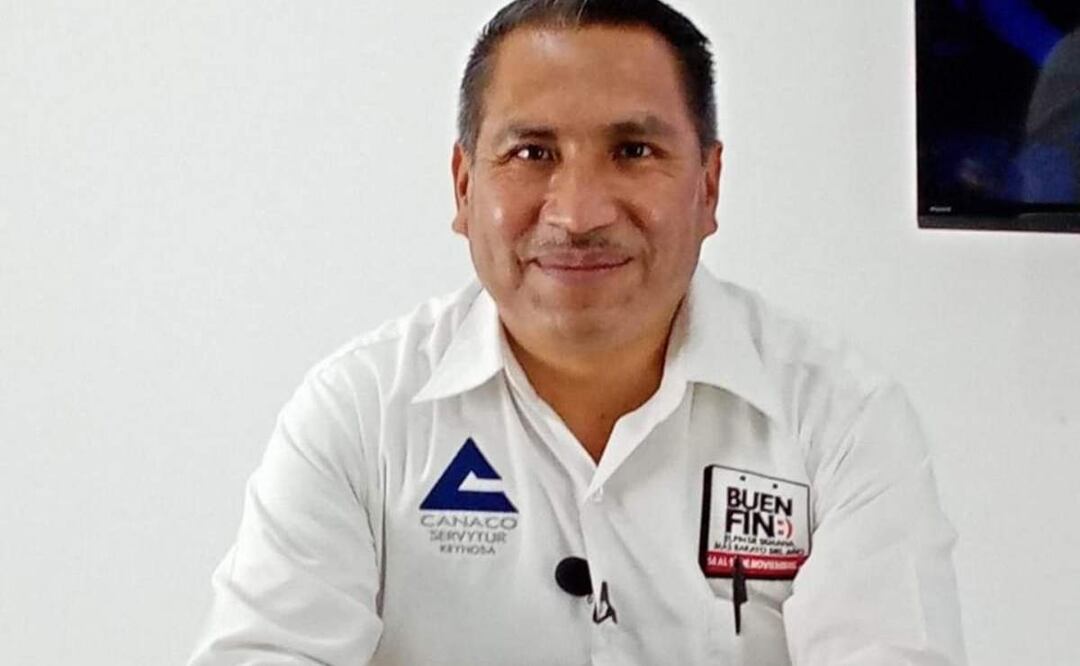 Roberto Cruz Hernández, Secretario de la Federación de Cámaras de Comercio (FECANACO) en Tamaulipas (04/03/2025). Foto: Especial