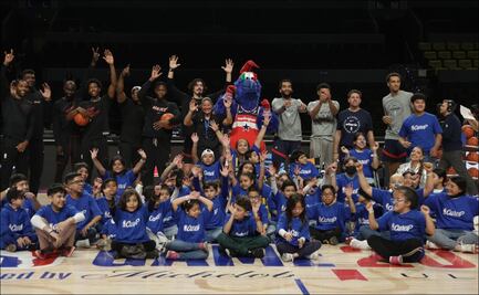 Jaime Jáquez Jr. protagoniza dinámica con niños y niñas de la fundación Dr. Sonrisas