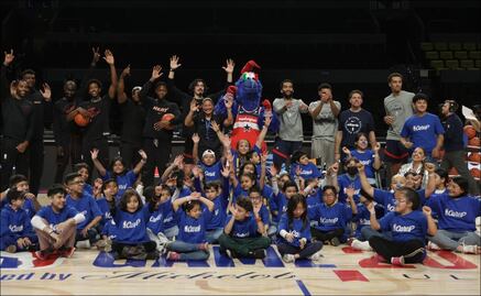 Jaime Jáquez Jr. protagoniza dinámica con niños y niñas de la fundación Dr. Sonrisas