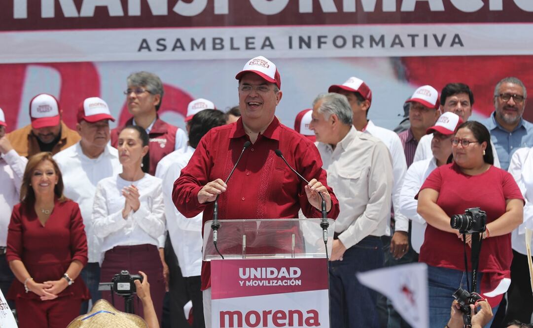 Morena realizó un evento el pasado domingo al que no fue invitado el senador Monreal. Foto: Jorge Alvarado / EL UNIVERSAL