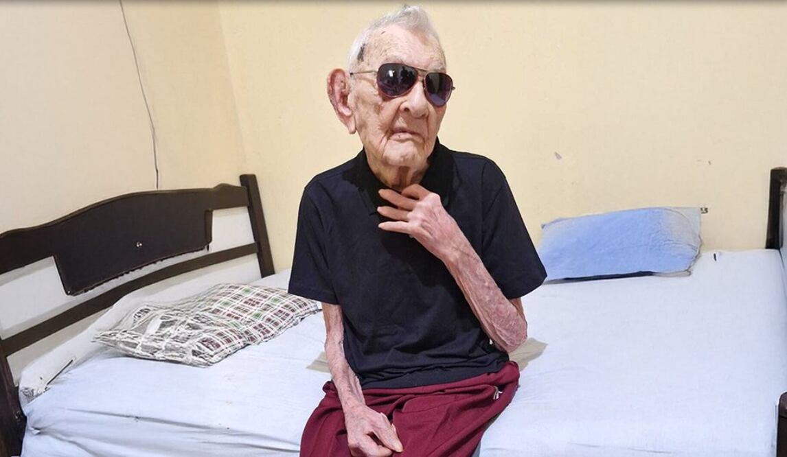 Un brasileño de 112 años es el nuevo hombre más longevo del mundo, según el Libro Guinness. Foto: X @GWR