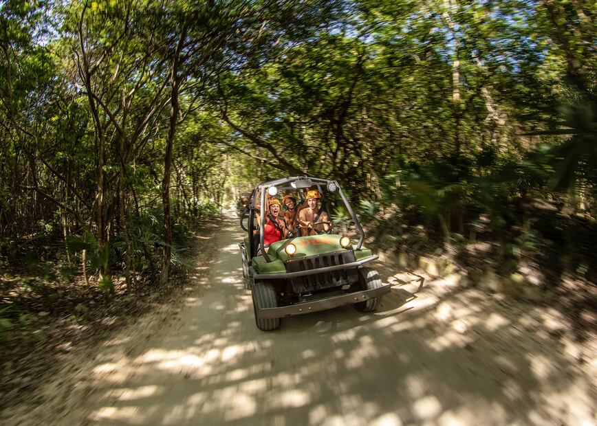 Xplor es el parque más extremo de Grupo Xcaret. Foto: Xcaret